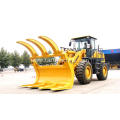 Compact wheel loader with powerful engine